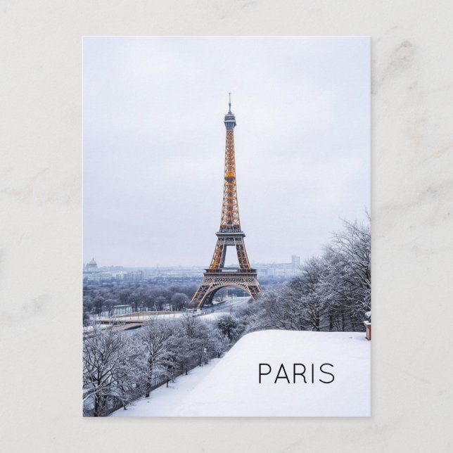 Postal París (Anverso)