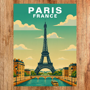 Postal París Antiguo, Francia Ciudad Francesa Paisaje Urb