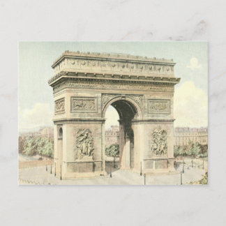 Postal París, Arco del Triunfo
