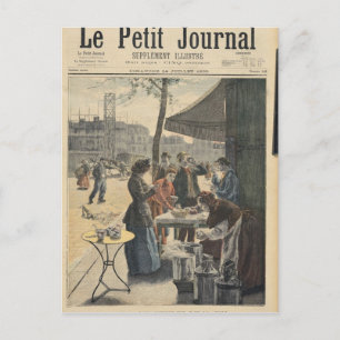 Postal Paris at Six O'Clock in the Morning