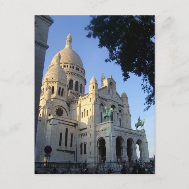 Postal París - Basilique du Sacr �-Coeur - (Anverso)
