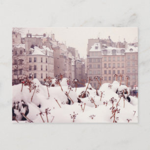 Postal París blanco