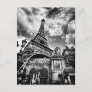 Postal París blanco y negro