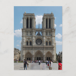Postal París - Cath � drale Notre-Dame -