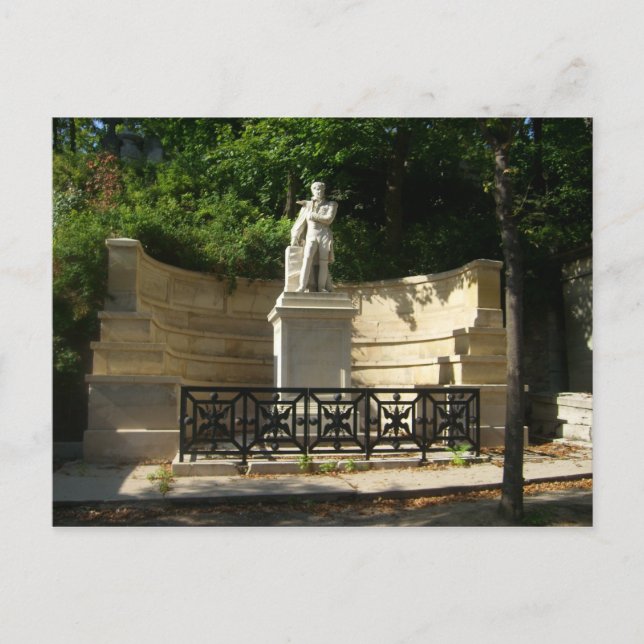 Postal París - cementerio del Père-Lachaise - (Anverso)