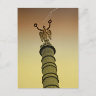 Postal París - Columna de la Victoria de Châtelet