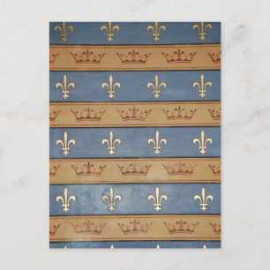 Postal paris corns & fleur de lis