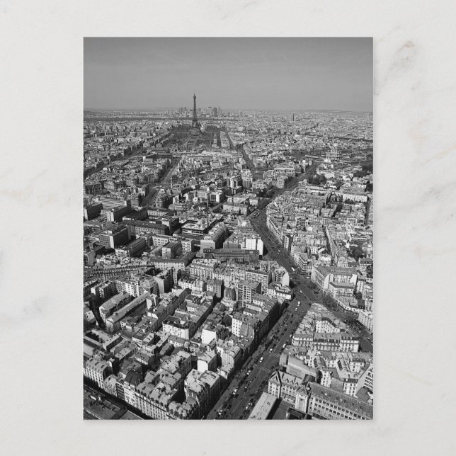 Postal París desde arriba de III (Anverso)