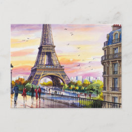 Postal París Eifel #1