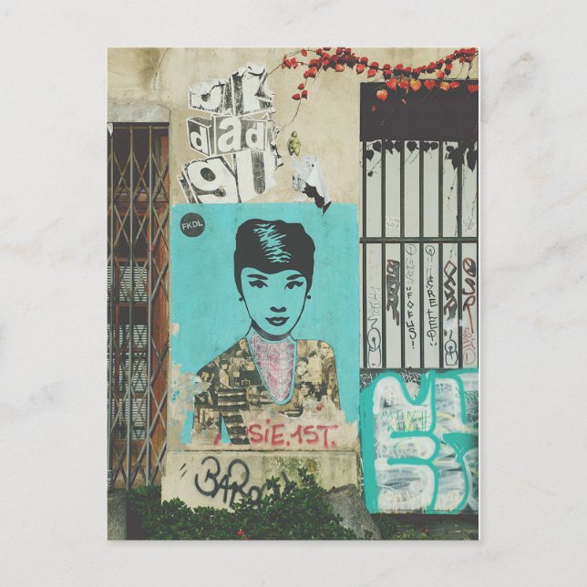 Postal París: el desayuno en tiffany's, por favor? (Anverso)