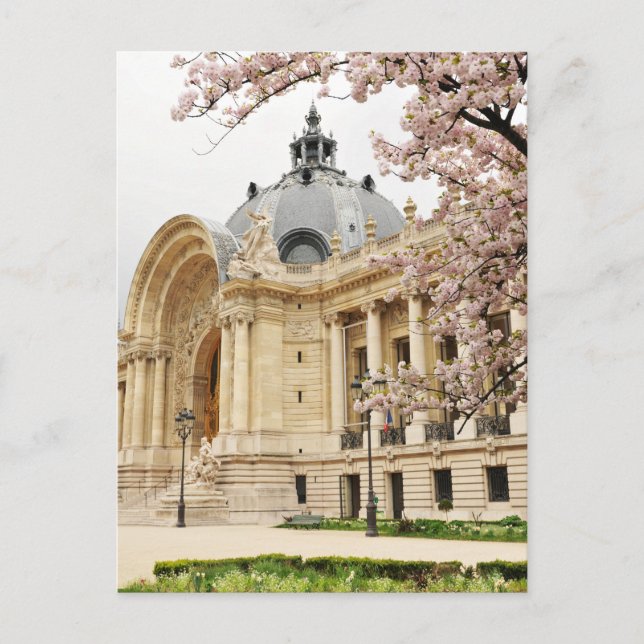 Postal París en primavera (Anverso)
