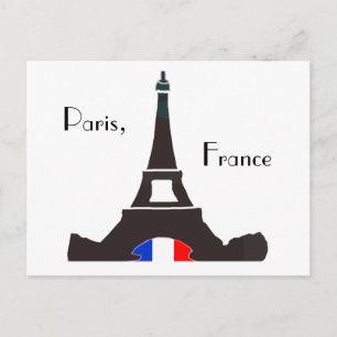 Postal Paris France Postcard