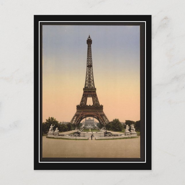Postal Paris France Postcard (Anverso)