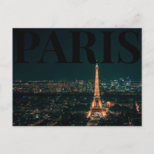 Postal Paris, France Postcard (Anverso)
