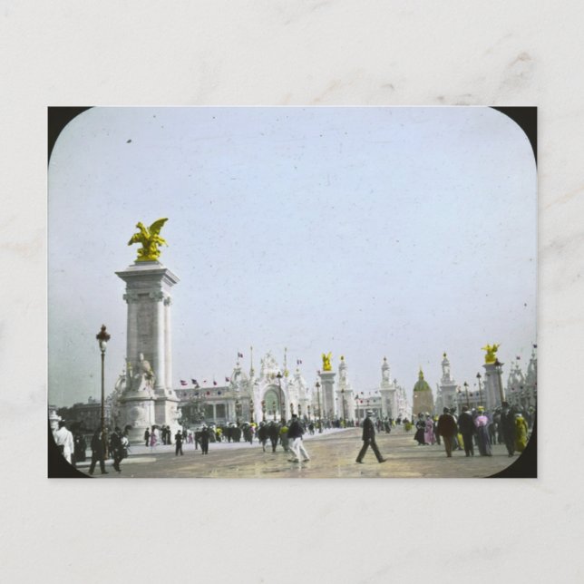 Postal Paris, France Postcard (Anverso)