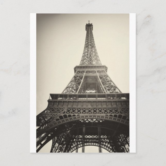 Postal París, Francia (Anverso)