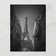 parís francia blanco y negro