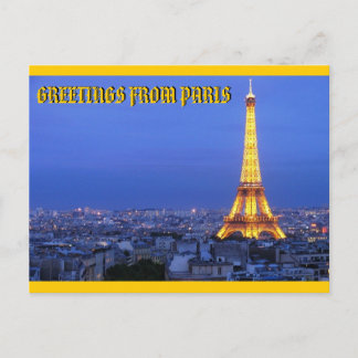 POSTAL PARÍS, FRANCIA DE MOJISOLA A GBADAMOSI OKUBULE