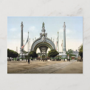 Postal París, Francia Exposición Universal 1900