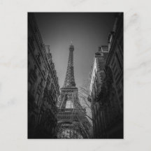 parís francia negro y blanco