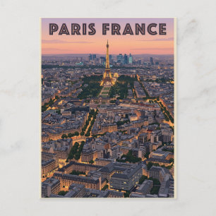 Postal París Francia Viaje 