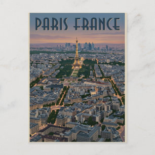 Postal París Francia Viaje 