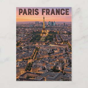 Postal París Francia Viaje 