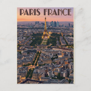 Postal París Francia Viaje 