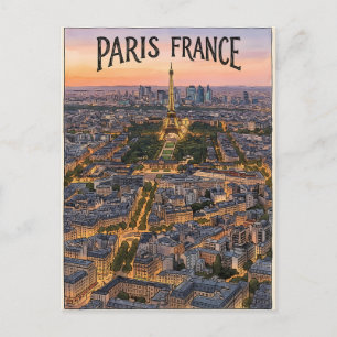 Postal París Francia Viajes 
