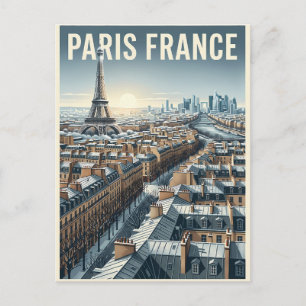 Postal París Francia Viajes 