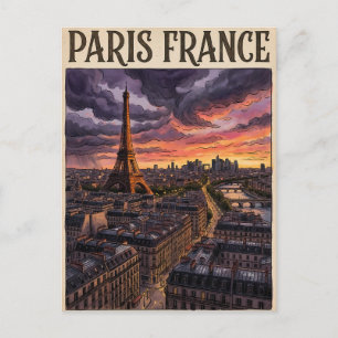 Postal París Francia Viajes 