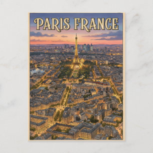 Postal París Francia Viajes 