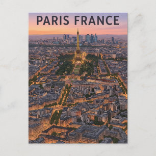Postal París Francia Viajes 