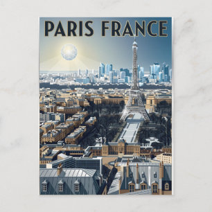Postal París Francia Viajes 