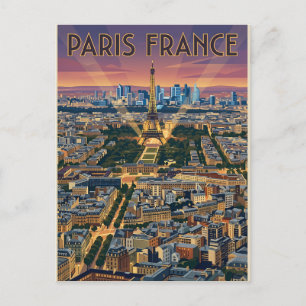 Postal París Francia Viajes 