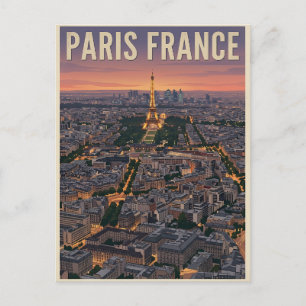 Postal París Francia Viajes