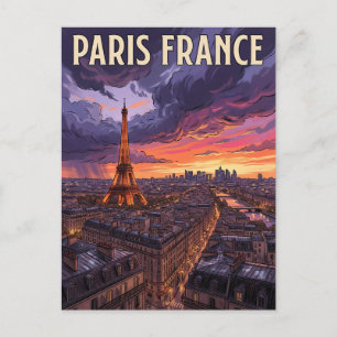 Postal París Francia Viajes 