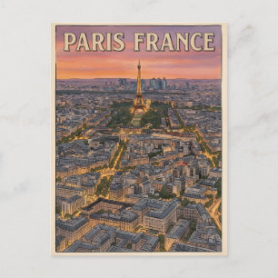 Postal París Francia Viajes 