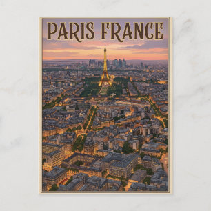 Postal París Francia Viajes 