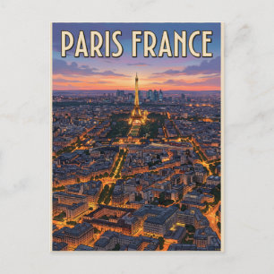 Postal París Francia Viajes 