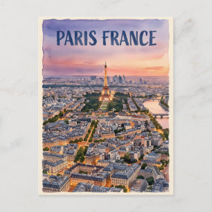Postal París Francia Viajes 