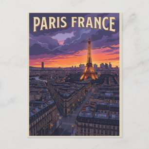 Postal París Francia Viajes 