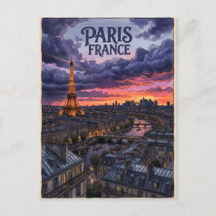 Postal París Francia Viajes 