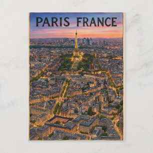 Postal París Francia Viajes 