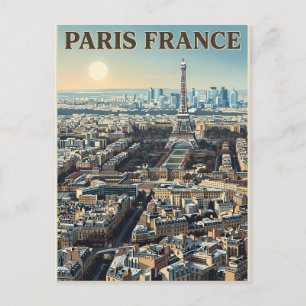 Postal París Francia Viajes