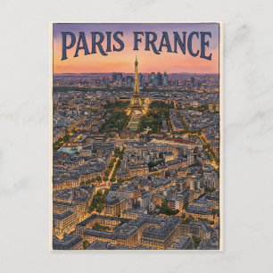 Postal París Francia Viajes 
