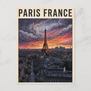 Postal París Francia Viajes 