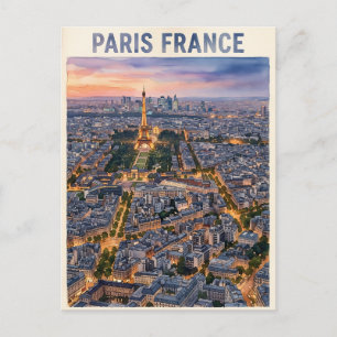 Postal París Francia Viajes 