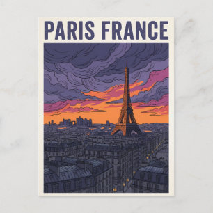 Postal París Francia Viajes 