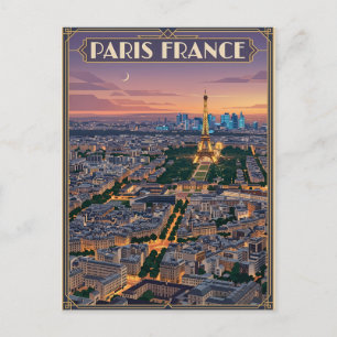 Postal París Francia Viajes 